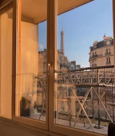Vue Imprenable Tour Eiffel Appartement Paris